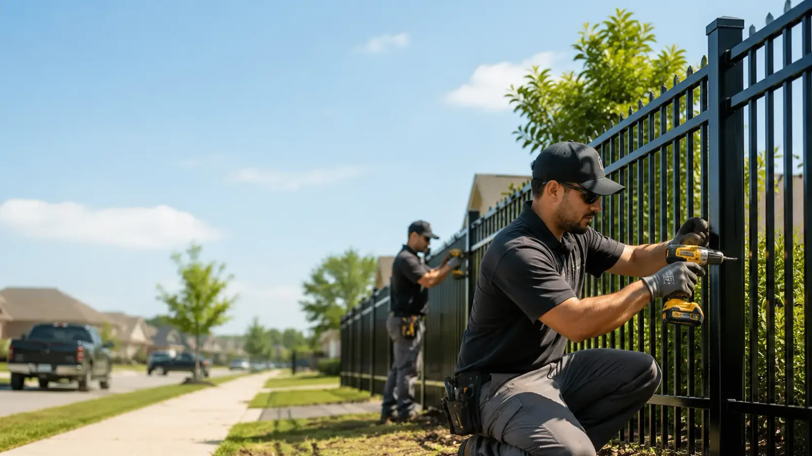 Metal Fence Installation in Keene, VA